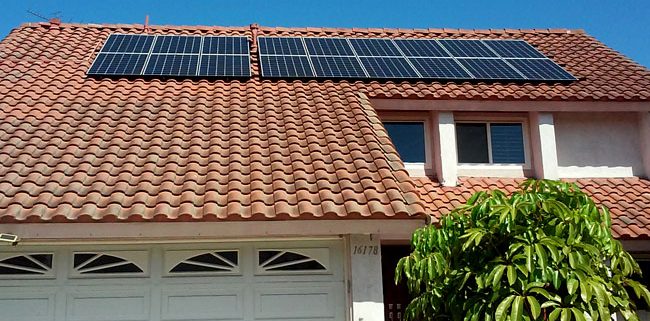 Solar Panels Rooftop Installation